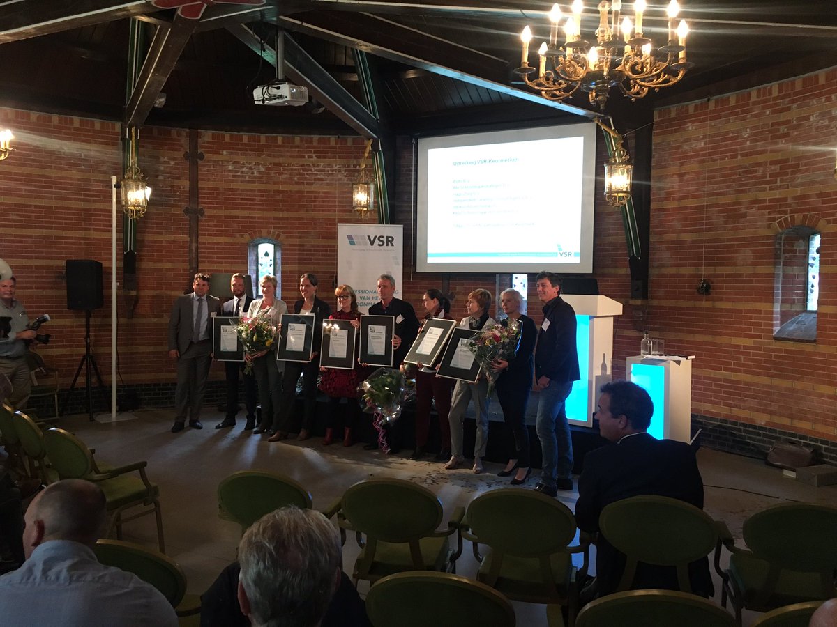 Zes nieuwe VSR-keurmerken tijdens Zomerborrel