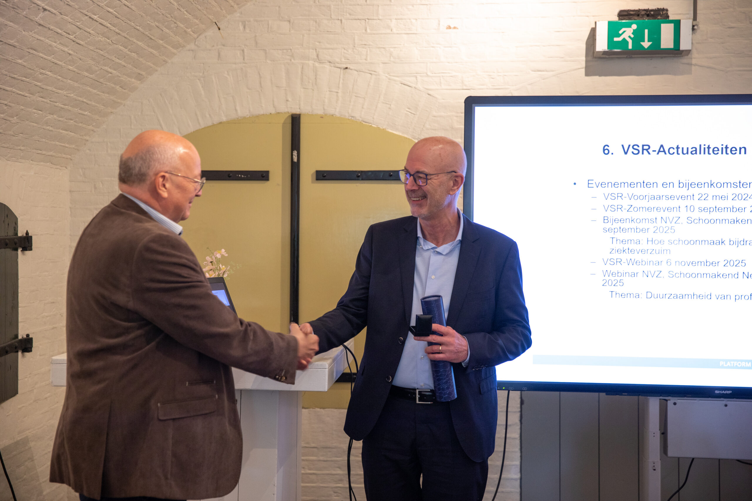 Paul Harleman Lid van Verdienste VSR